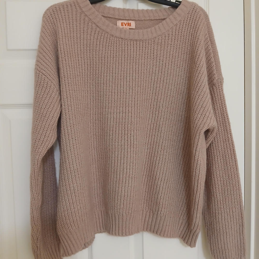 EVRI Women's Rose colored Sweater